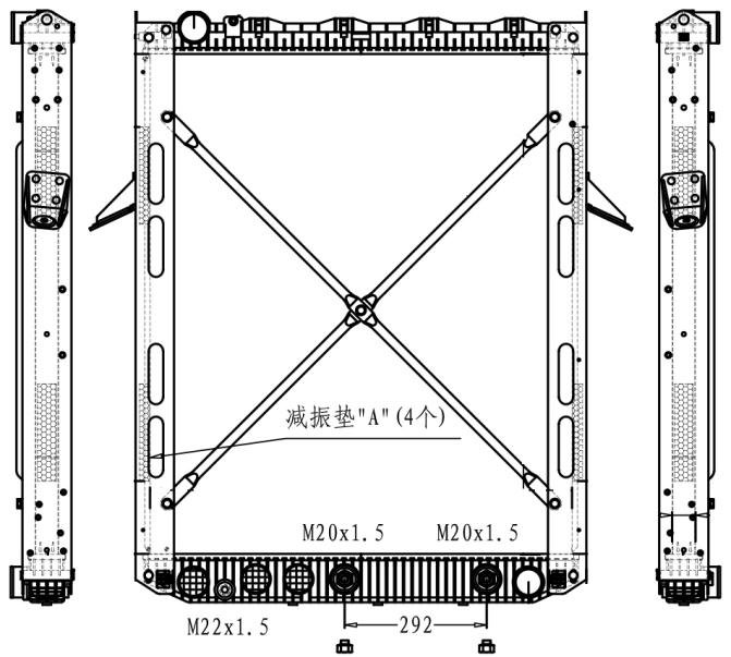 MACK | VOLVO RADIATOR:2008-2016 VNL, VNM MODELS